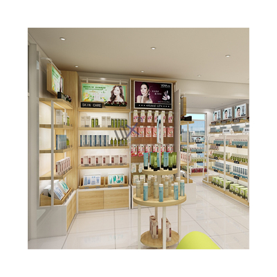 LUX Design Chinese Factory Customized Cosmetic Rack Display Racks Cosmetic Display Rack 5 Years Quality Warranty
